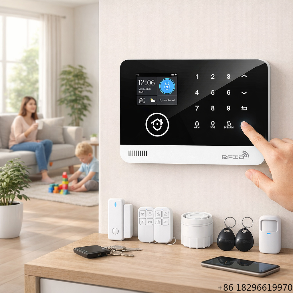 Home Security Battery Replacement - Système d'alarme de sécurité intelligent pour