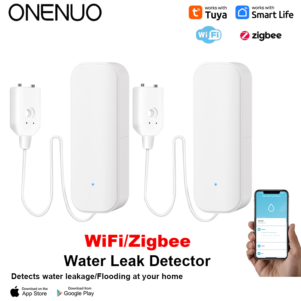 Sim Gsm Alarm - Capteur d'eau WiFi/Zigbee, alarme de fuite