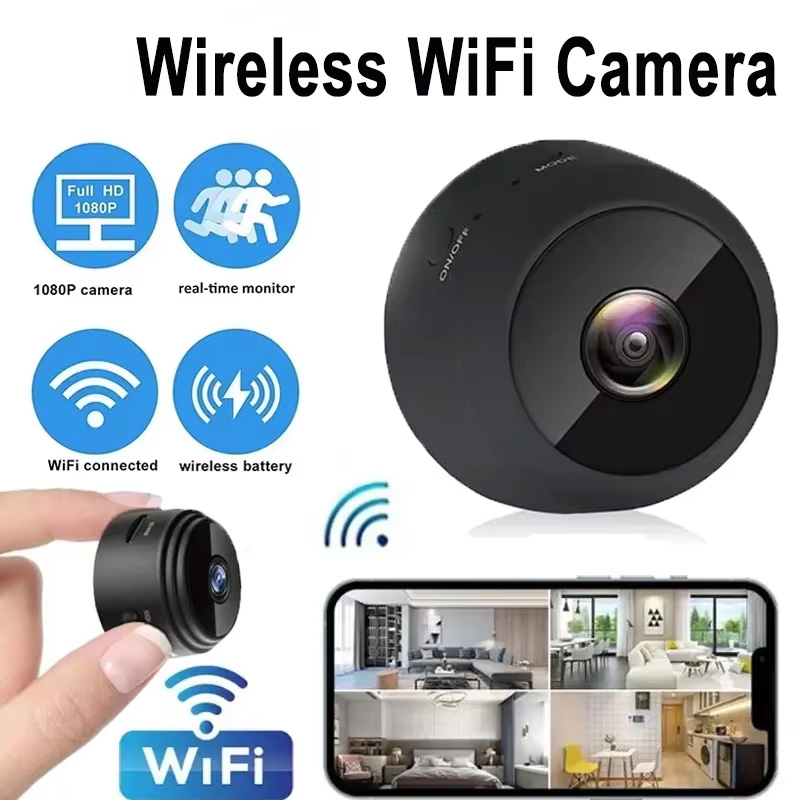 Home Security Items - Nouveau A9 caméra Wifi 1080p HD