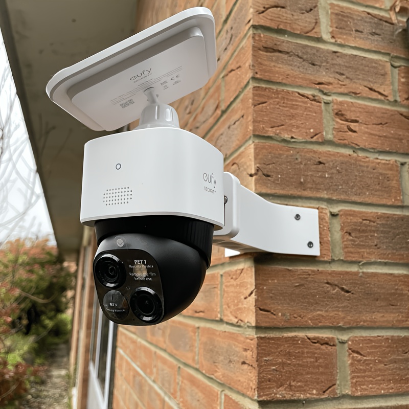 Eufy Camera E220 - Caméra autonome Eufy S340 blanche, support