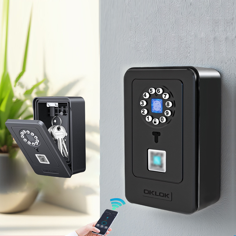 Home Security Box - Coffre-fort intelligent à empreinte digitale pour