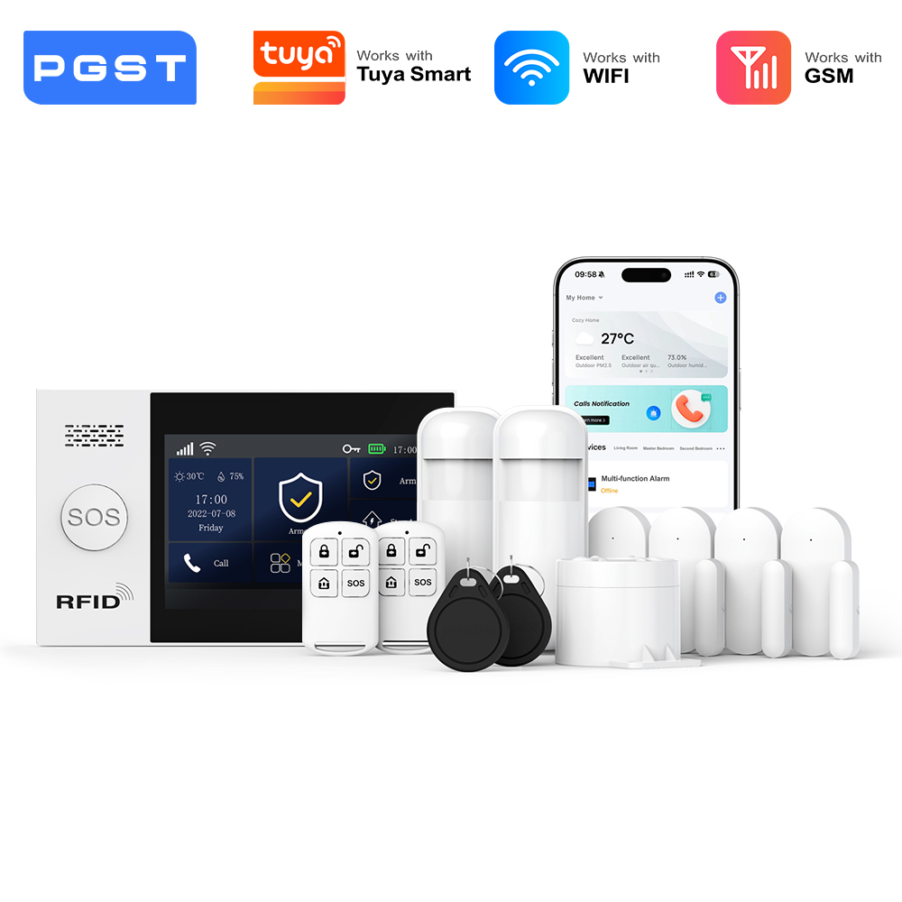 Sim Gsm Alarm - PGST alarme intelligente anti vol kit