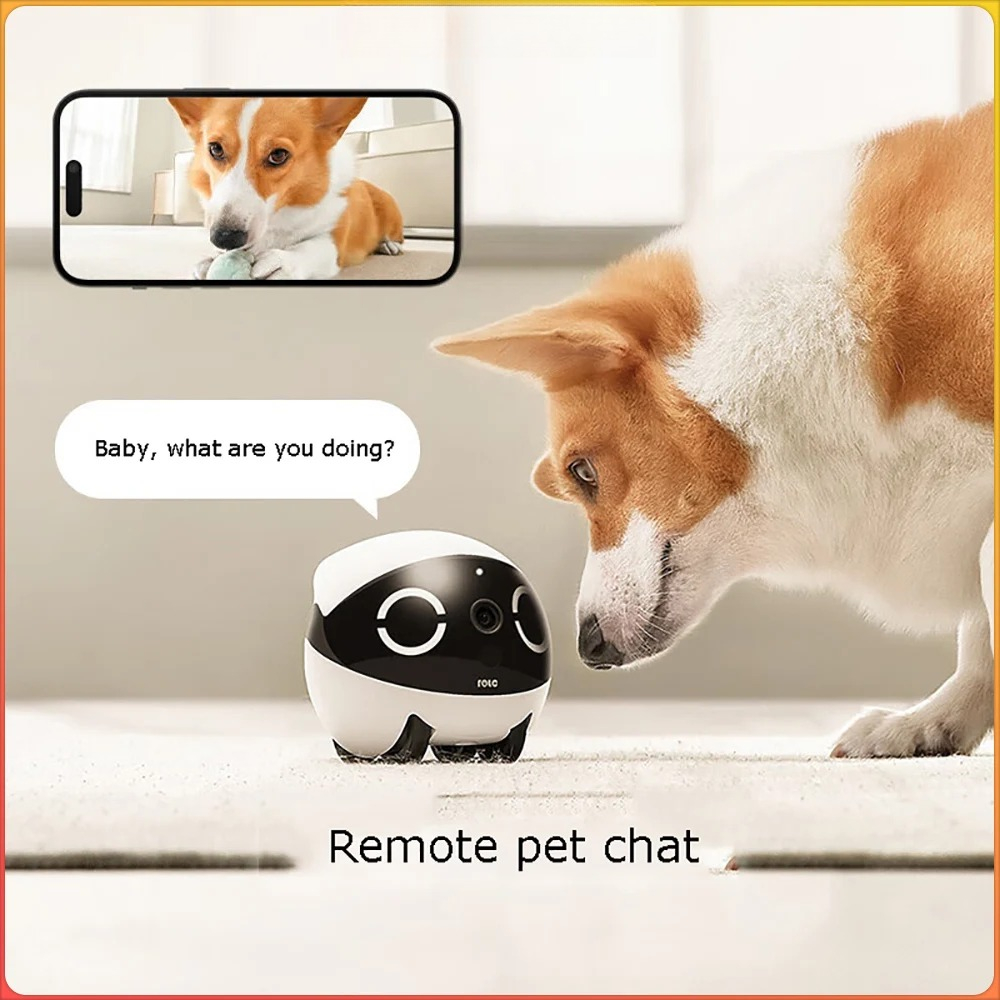 Home Security Robots - Robot Compagnon Mini pour Animaux de