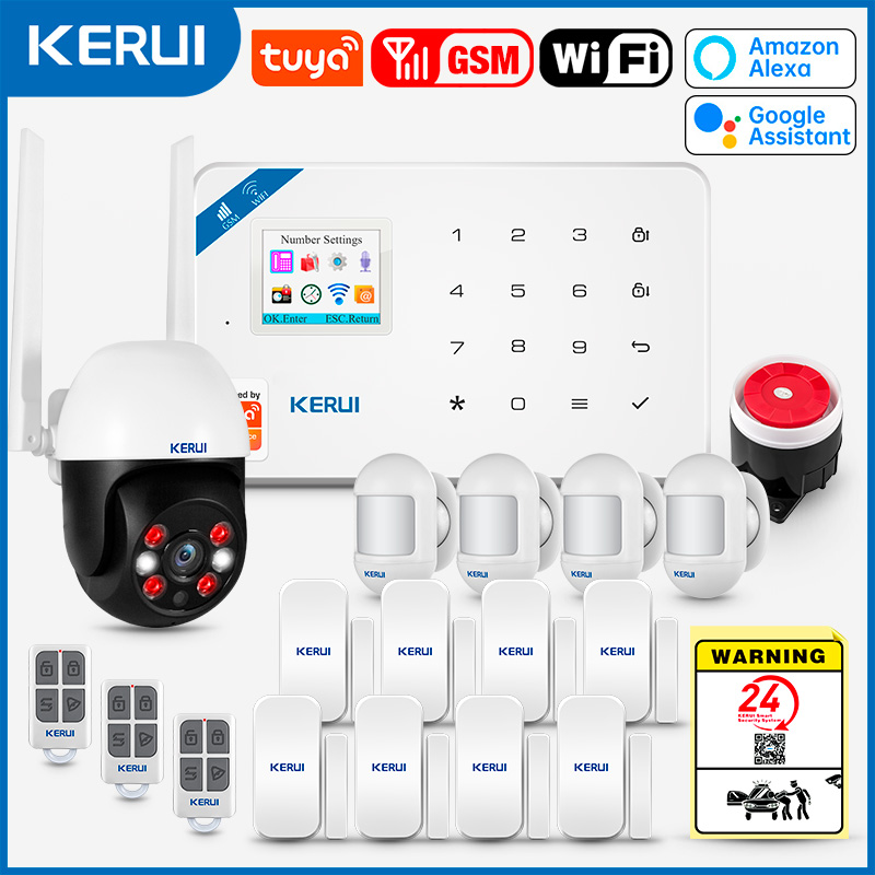 KERUI W181 Tuya système d'alar - Home Security Front Door Camera avis et prix