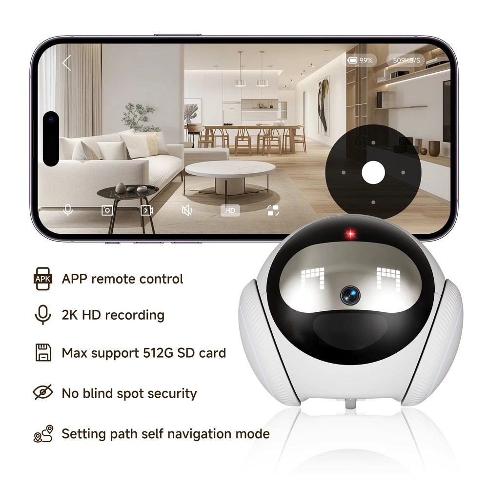 Caméra de sécurité pour animau - Home Security Robots avis et prix