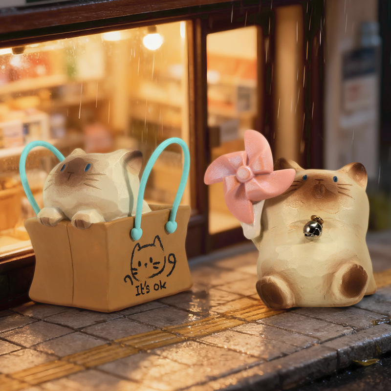Figurine de chat mignon PAI, b - Home Security Box avis et prix