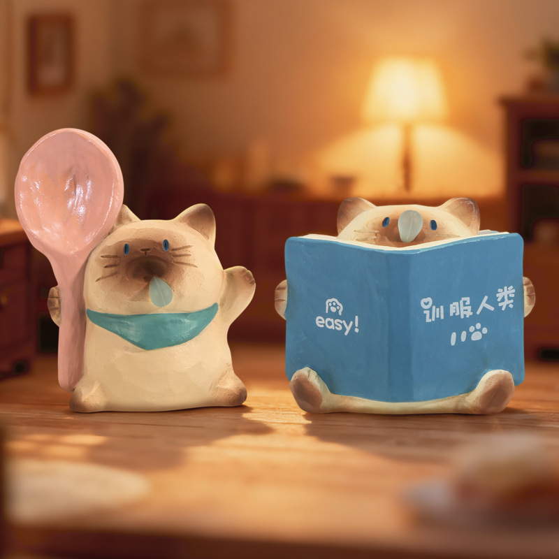 Figurine de chat mignon PAI, b - Home Security Box avis et prix