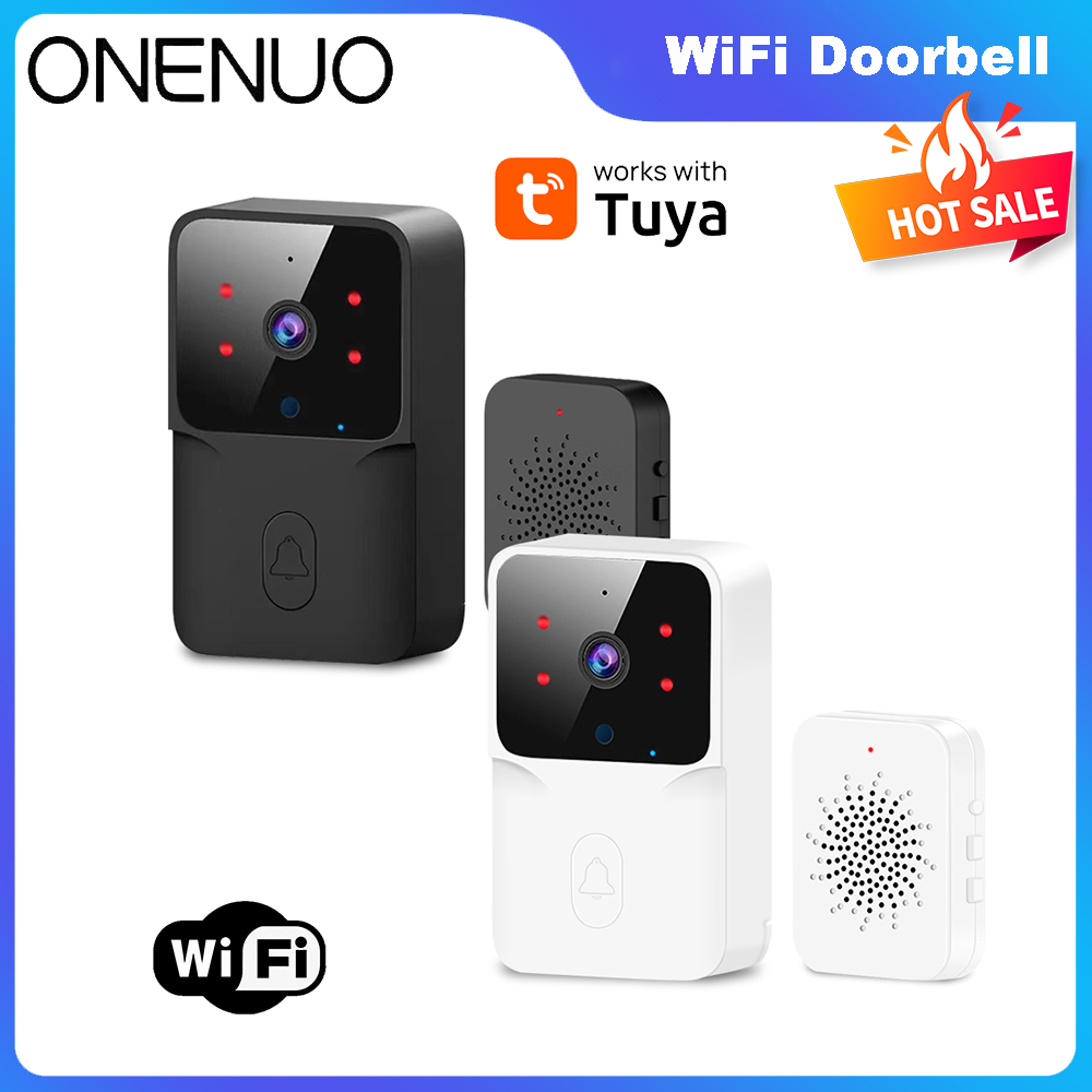Tuya WiFi vidéo sonnette sans  - Home Security Front Door Camera avis et prix