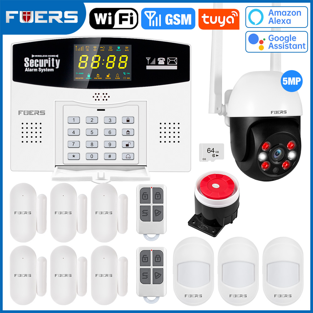 Fuers Tuya Kit de système d'al - Home Security Front Door Camera avis et prix