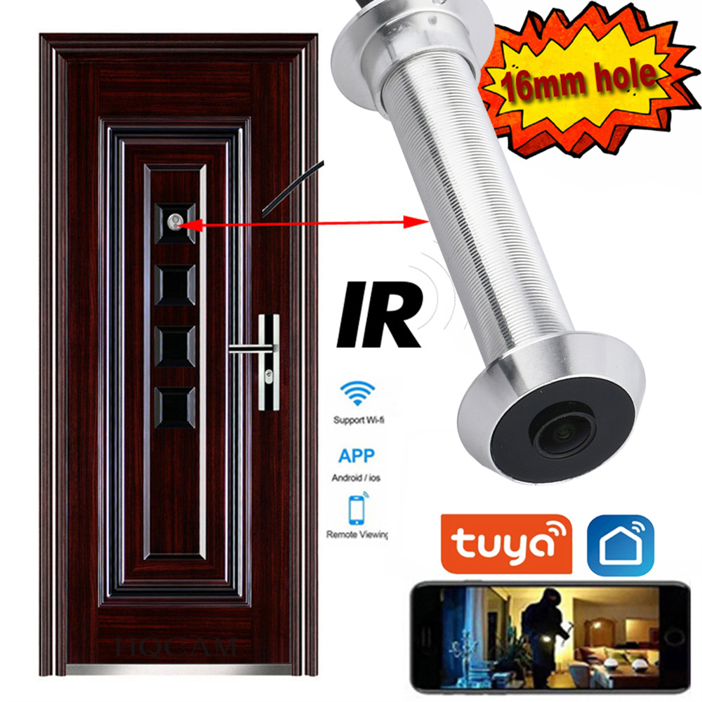 Caméra de porte LED 1080P 2MP  - Home Security Front Door Camera avis et prix