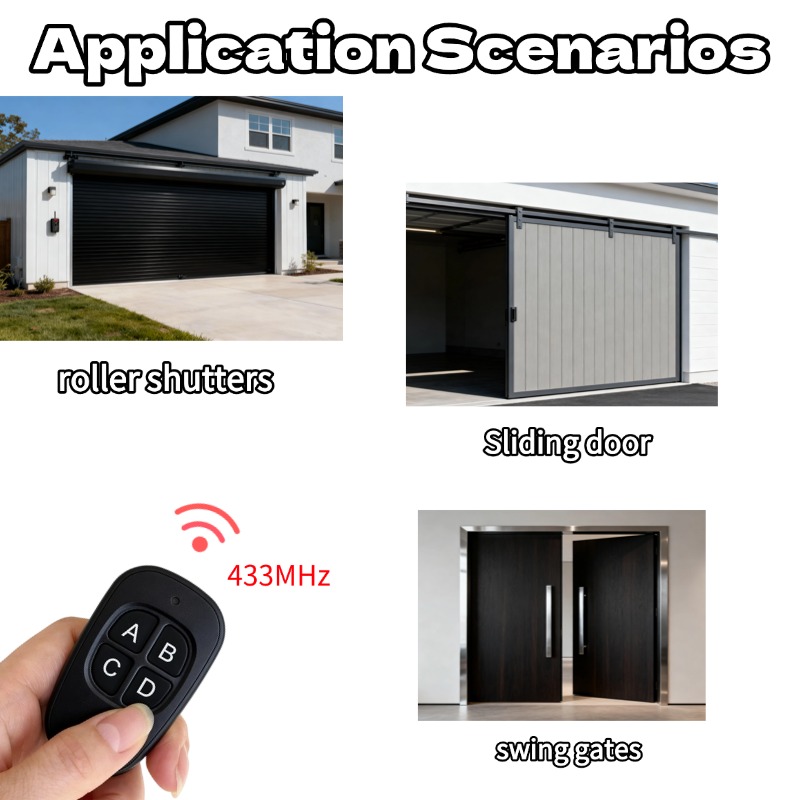 Télécommande 433 MHz, code d'a - Home Security Front Door Camera avis et prix