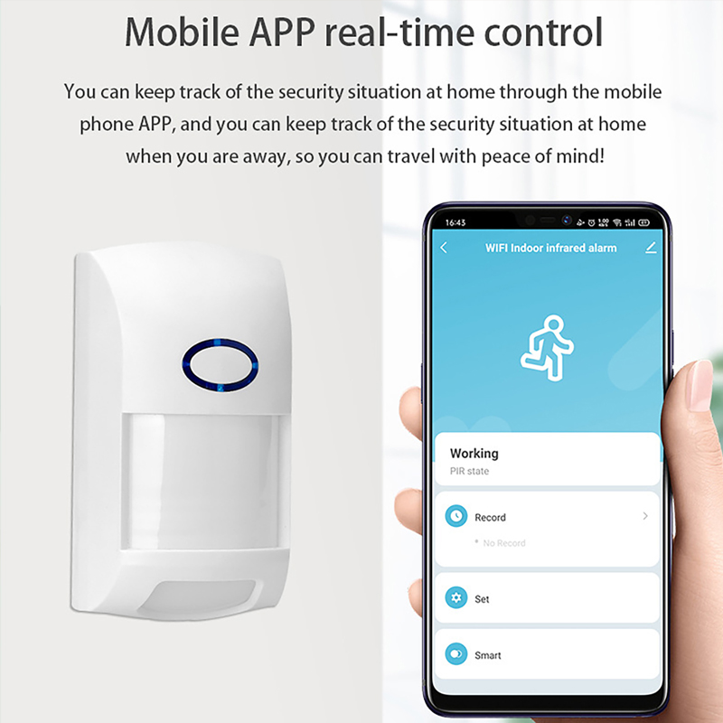Capteur de mouvement intellige - Sim Gsm Alarm avis et prix