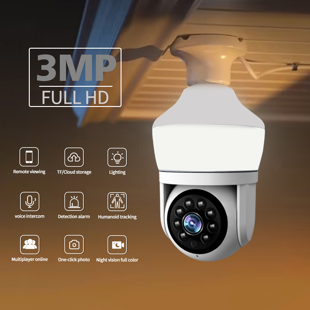 Caméra dôme IP PTZ sans fil E2 - Home Security Flood Lights avis et prix