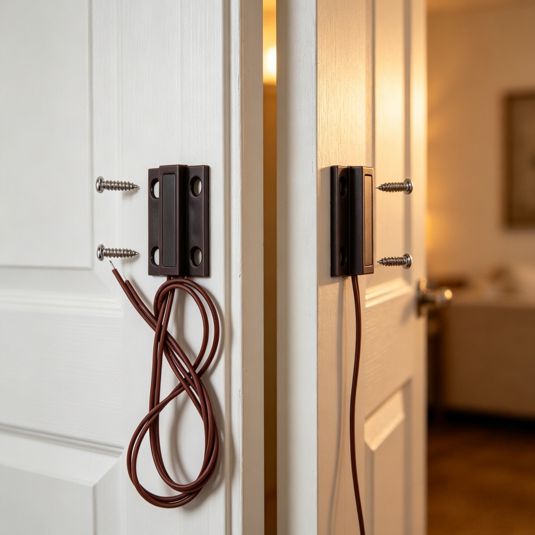 Détecteur de porte/fenêtre fil - Sim Gsm Alarm avis et prix