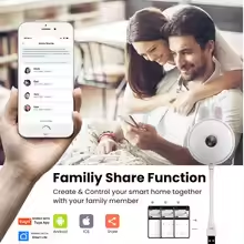 Mini caméra WiFi Tuya 2K, camé - Home Security Flood Lights avis et prix